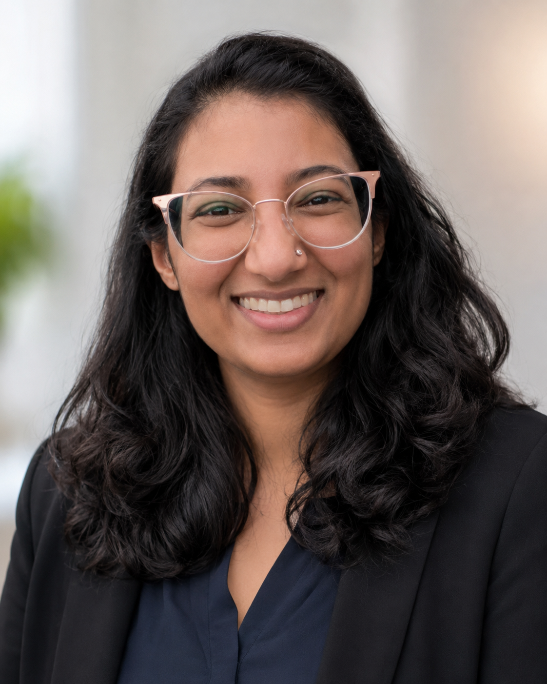 Portrait of Nandita Venkat, Technical Lead for XR at Nivas AI